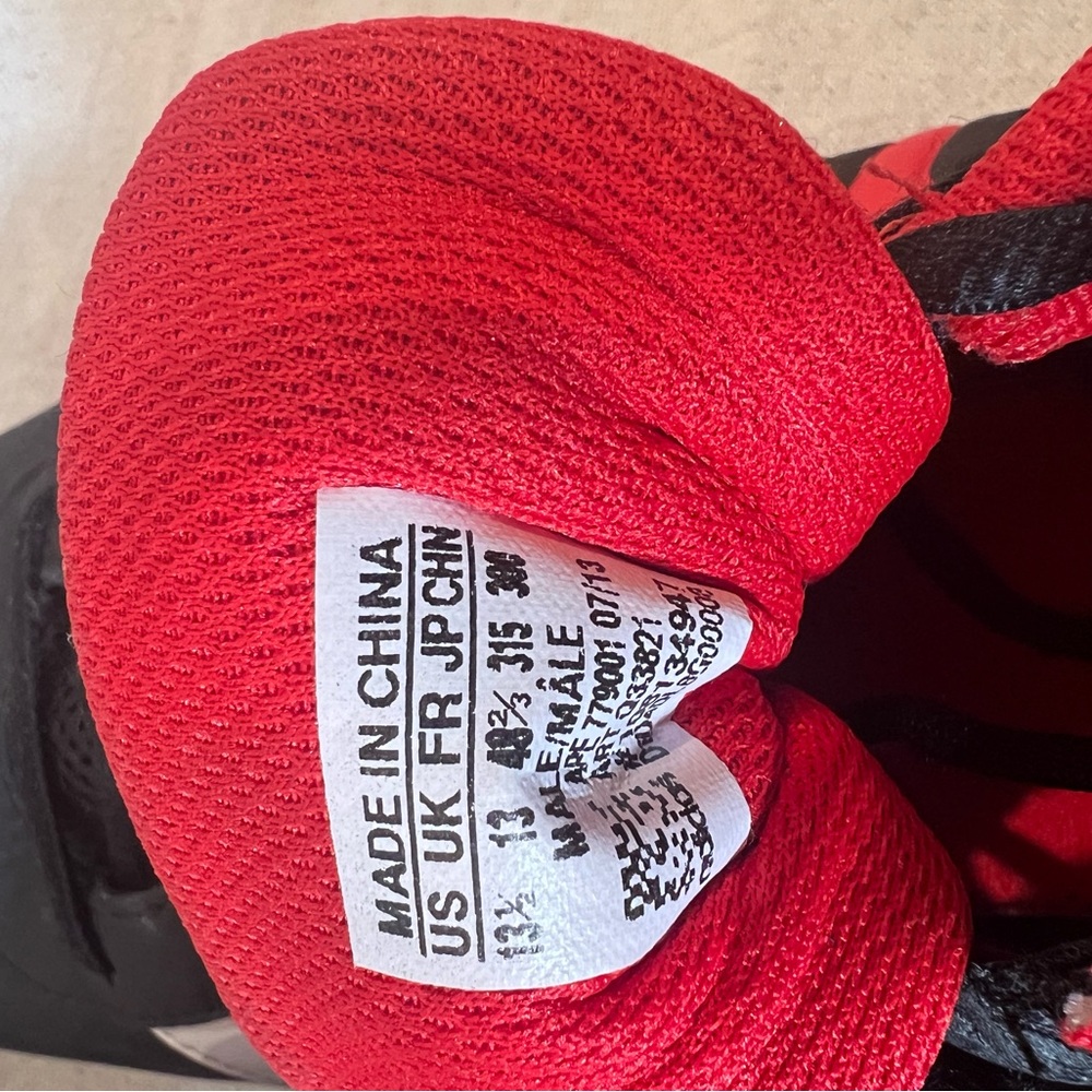 Adidas Men's Black and Red Powerlift Sneakers - Picture 8 of 10